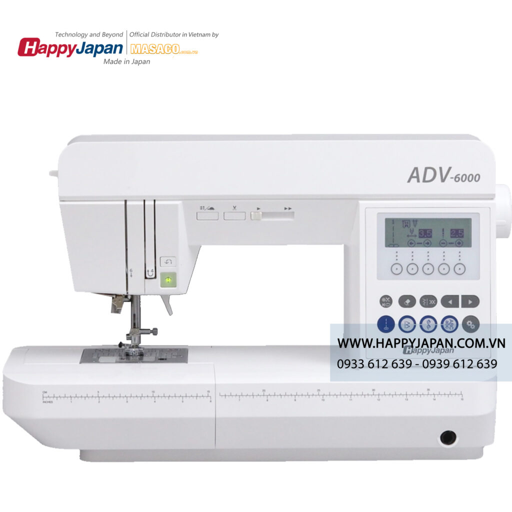 máy may thêu vi tính happyjapan ADV-6000