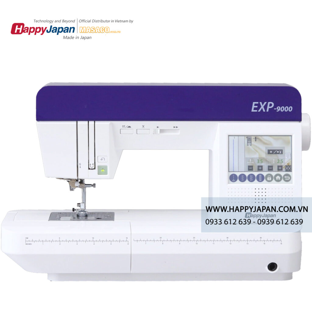 máy may thêu vi tính happyjapan EXP-9000